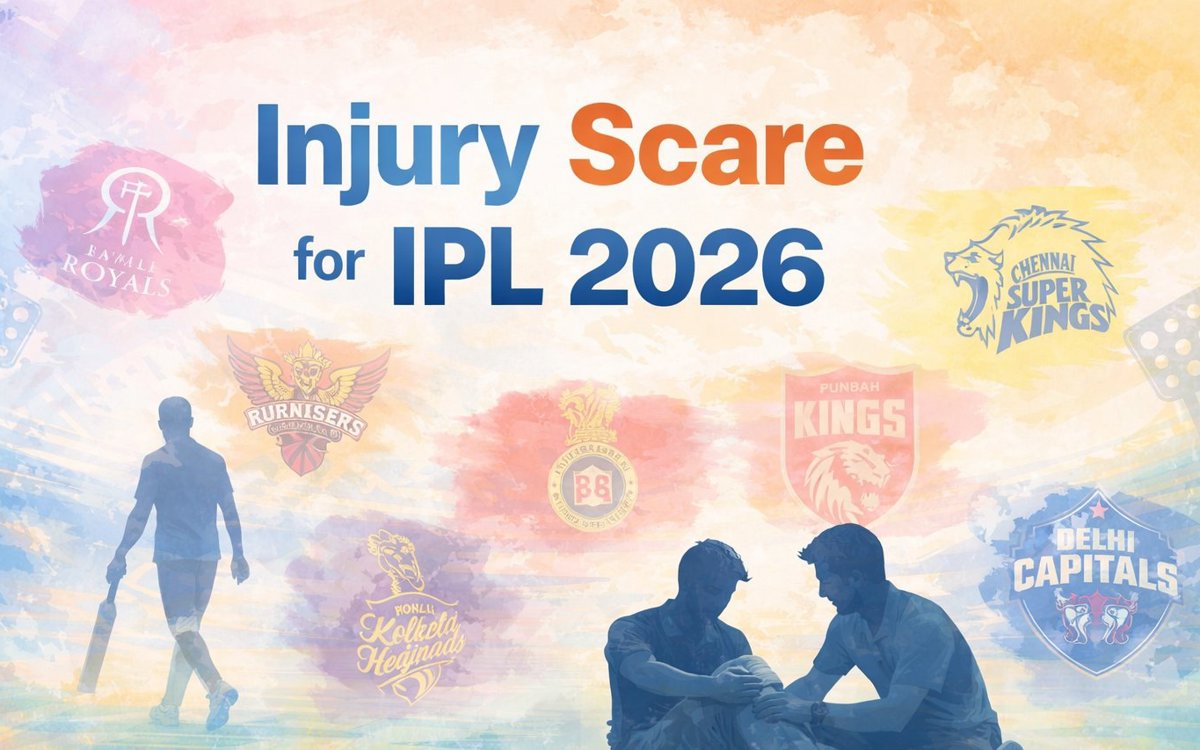 Six Stars Down Before Ball One: IPL 2026 Just Got Wide Open
