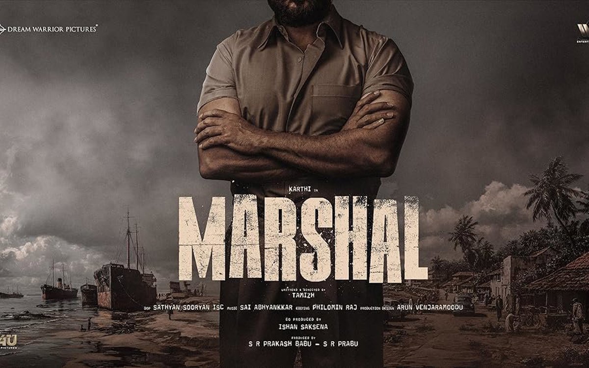 కార్తీ 'మార్షల్' దీపావళికి విడుదల కానుంది, ఇది 1965 నాటి కథాంశం.