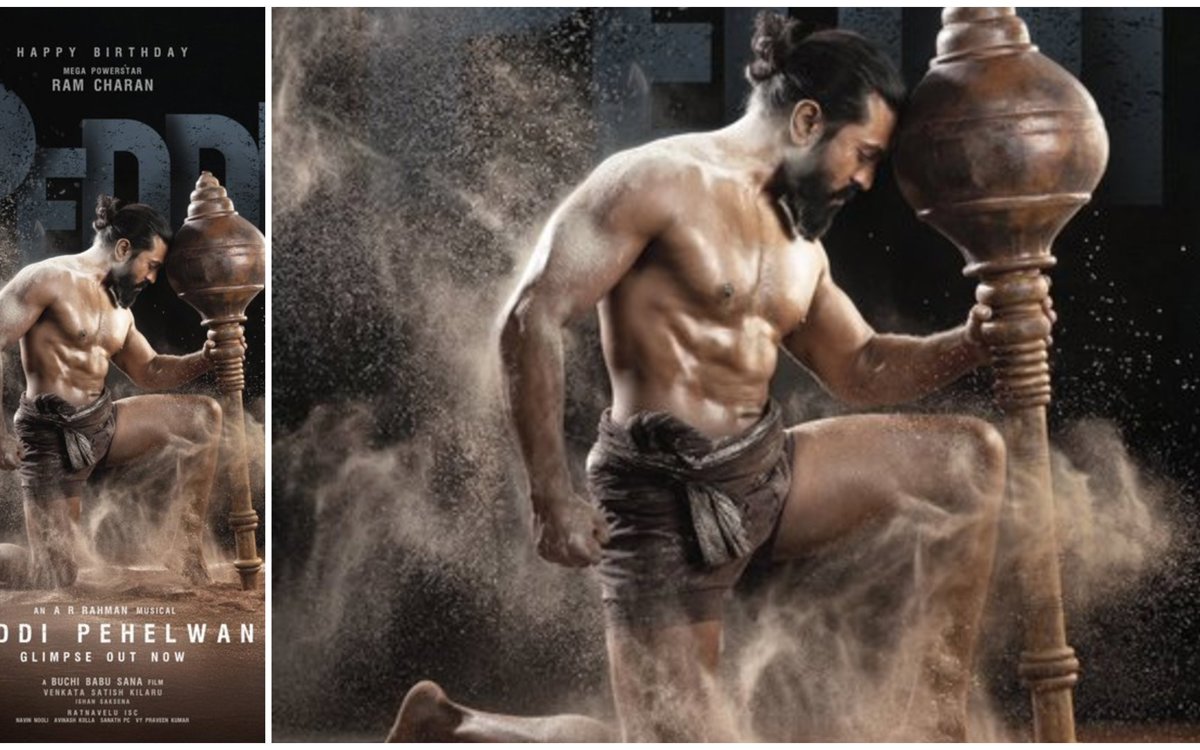 Ram Charan Walked Into a Wrestling Pit Looking Like Hanuman - Glimpse Is Pure Wildfire