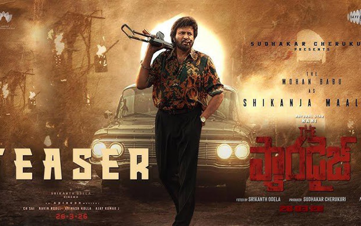 Mohan Babu’s Villainous Comeback in The Paradise Steals Spotlight from Nani