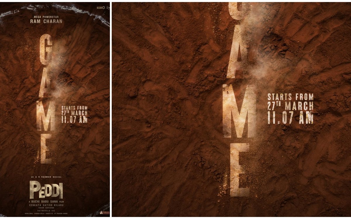 రామ్ చరణ్ 'పెద్ది' - మార్చి 27న అభిమానుల కోసం పెద్ద ప్రకటన కోసం ఎదురుచూస్తున్నారు