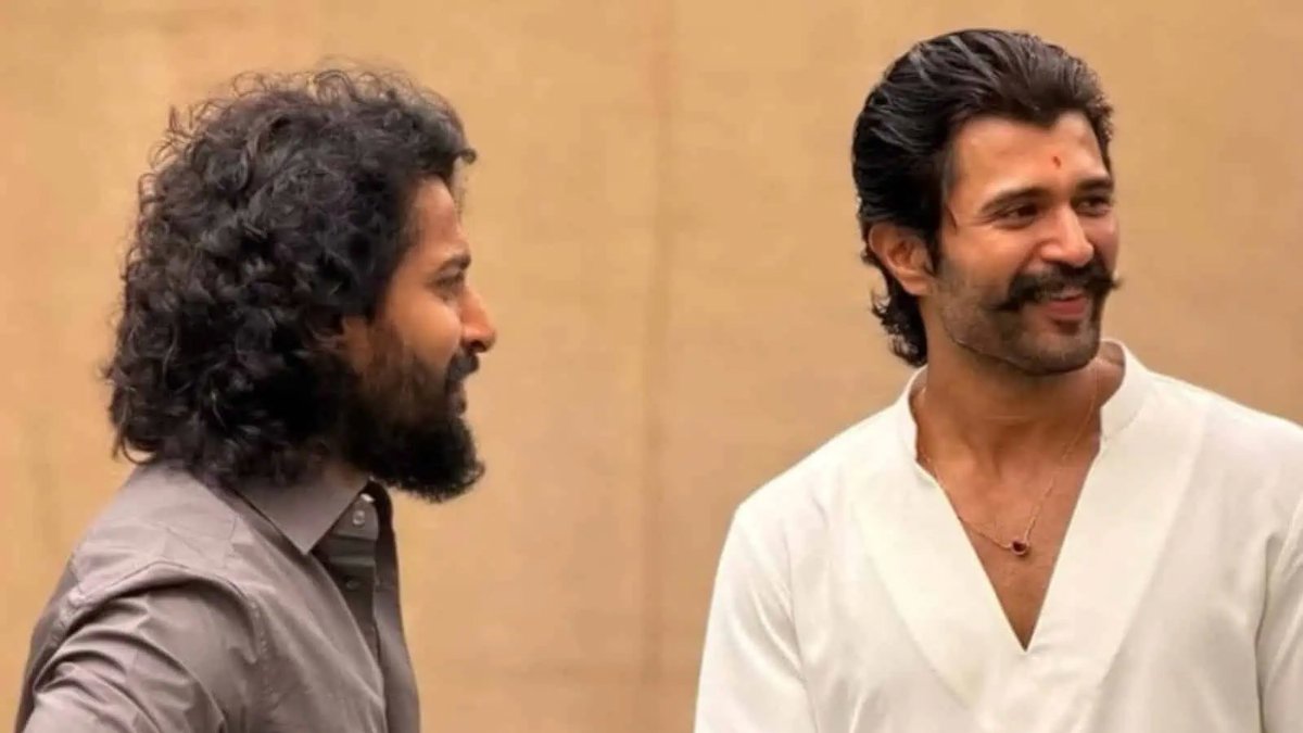 హైదరాబాద్లో విజయ్ దేవరకొండ & శౌర్యువ్ చిత్ర ప్రారంభోత్సవంలో సందడి చేసిన నాని