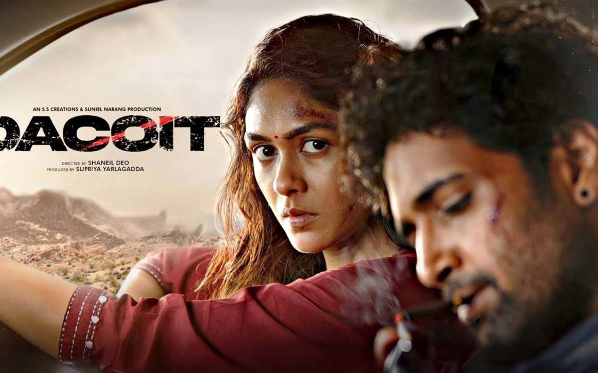 Adivi Sesh’s Dacoit Trailer Crosses 20 Million Views Ahead of Release