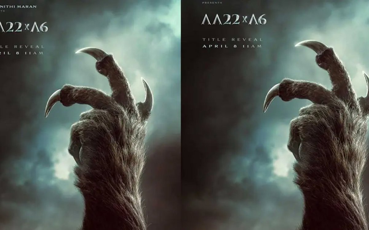 Allu Arjun's AA22 First Look Revealed Without Video on Birthday