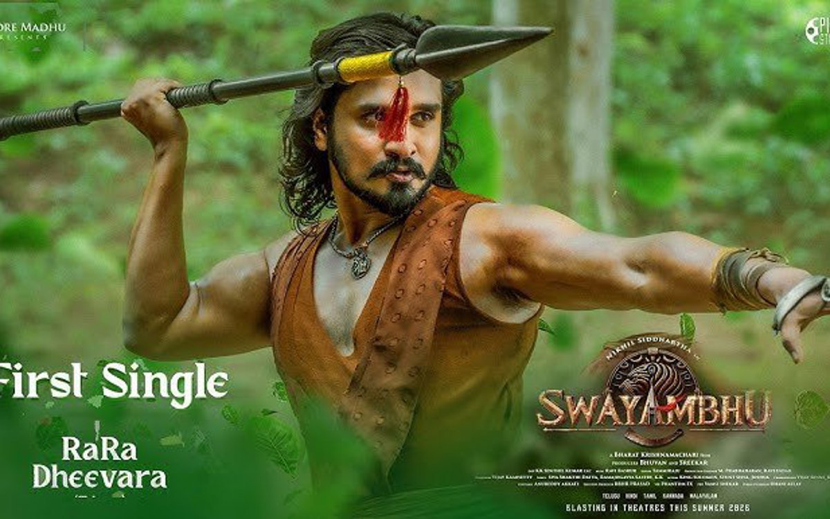 Nikhil's Swayambhu Unveils Electrifying Ra Ra Dheevara Single