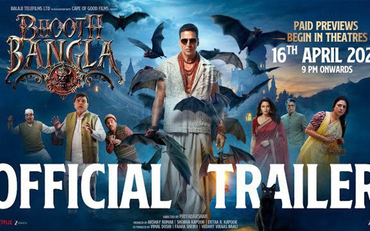 అక్షయ్ కుమార్ ‘భూత్ బంగ్లా’ ట్రైలర్: హారర్-కామెడీ వినోదాన్ని అందిస్తున్న ‘అక్కి’!