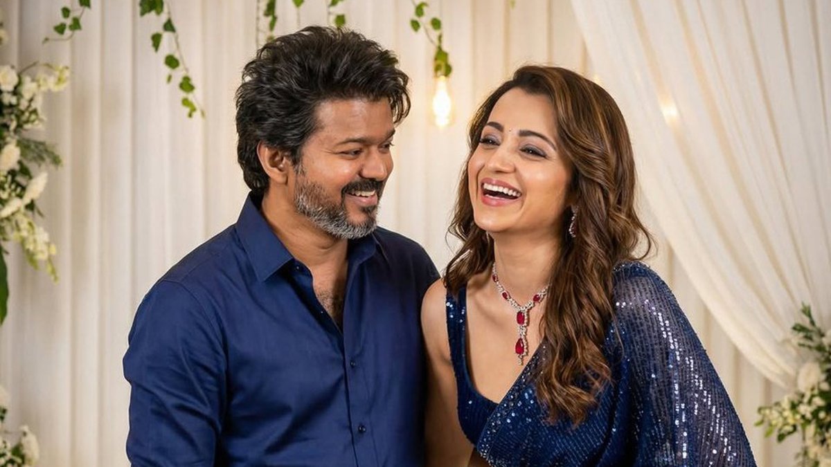 Trisha's Visit to Vijay's Residence Sets Social Media Abuzz Amid TVK's Election Surge