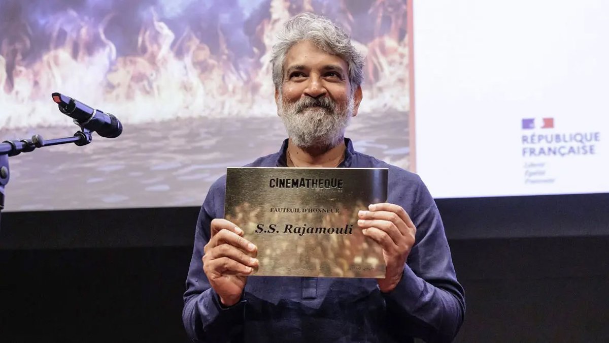 SS Rajamouli Shines at Cinémathèque Française, Teases Varanasi Glimpse