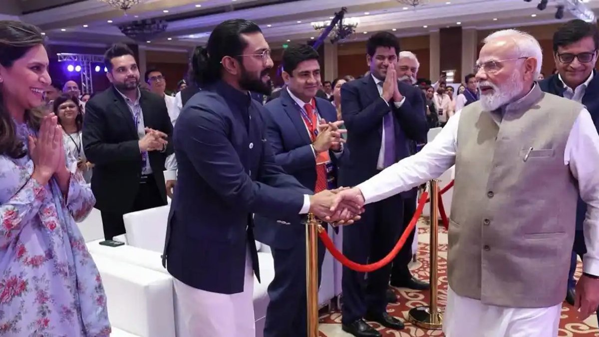 Proud Moment: Ram Charan Shares Handshake With PM Modi at Republic Summit 2026