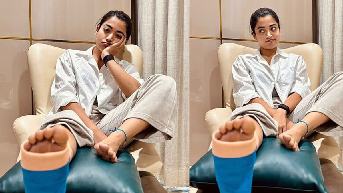 డ్యాన్స్ సీక్వెన్స్ షూట్ సమయంలో రష్మిక మందన్నకు తీవ్ర గాయం