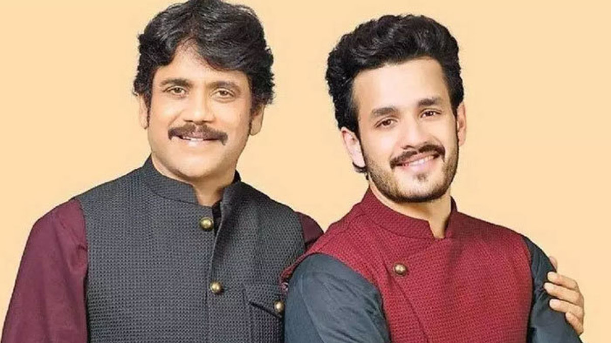 Akhil Akkineni Shares Heartfelt Birthday Post for Nagarjuna, King 100 Glimpse Wows Fans