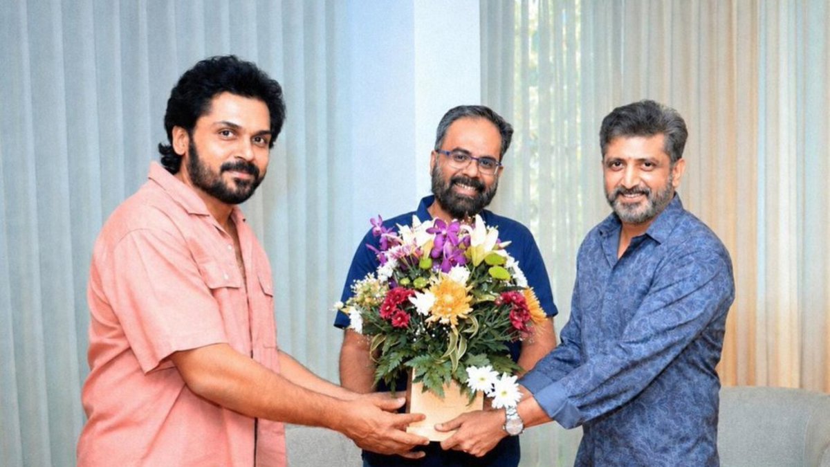 Karthi Joins Hands With Mohan Raja for New Film, Pre-Production Begins