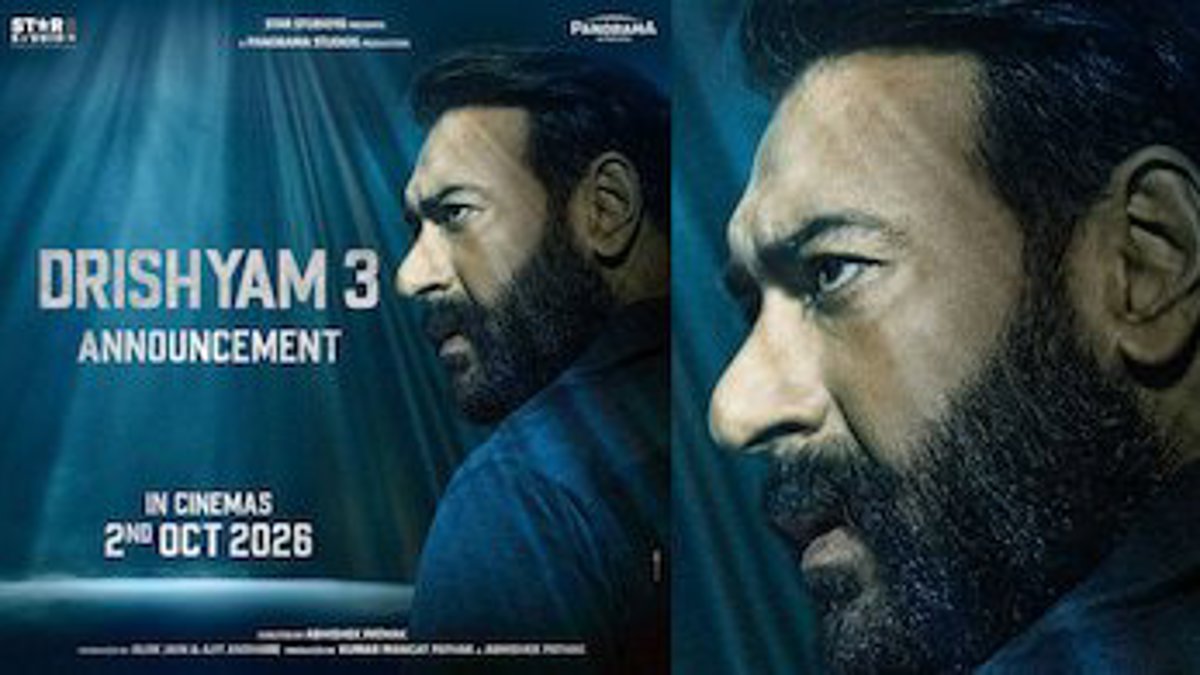 Ajay Devgn’s Drishyam 3 Eyes Record-Breaking Opening on October 2