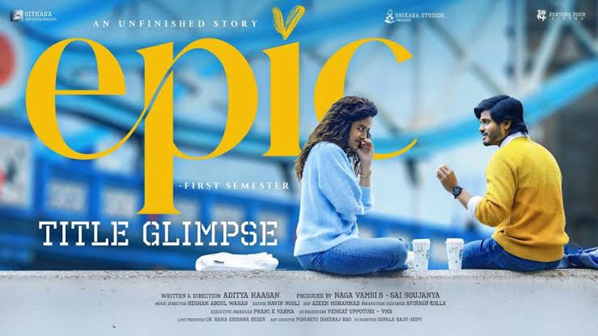 Anand Deverakonda, Vaishnavi Chaitanya’s Epic – First Semester Set for Sept 11 Release