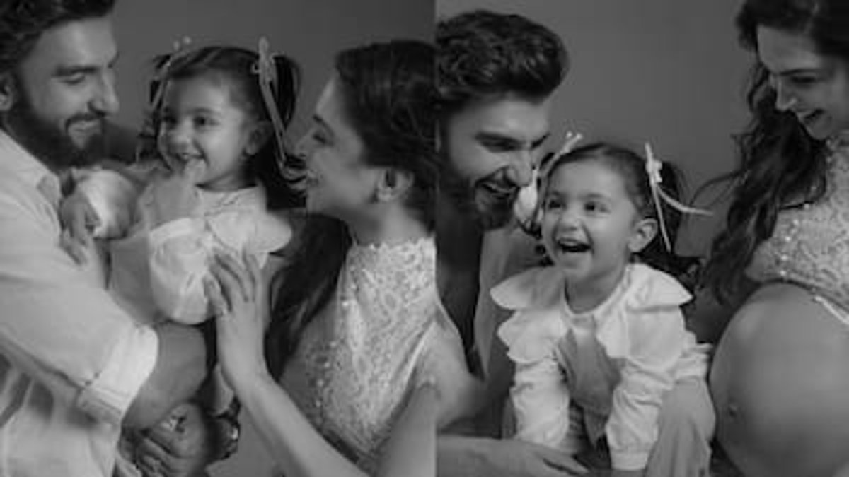 Ranveer Singh and Deepika Padukone Share Heartfelt Family Photoshoot