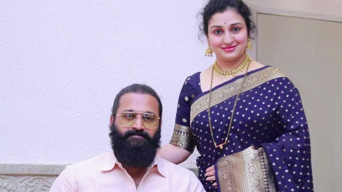 Rishab Shetty and Pragathi Receive Royal Honour, Visit Padmanabhaswamy Temple