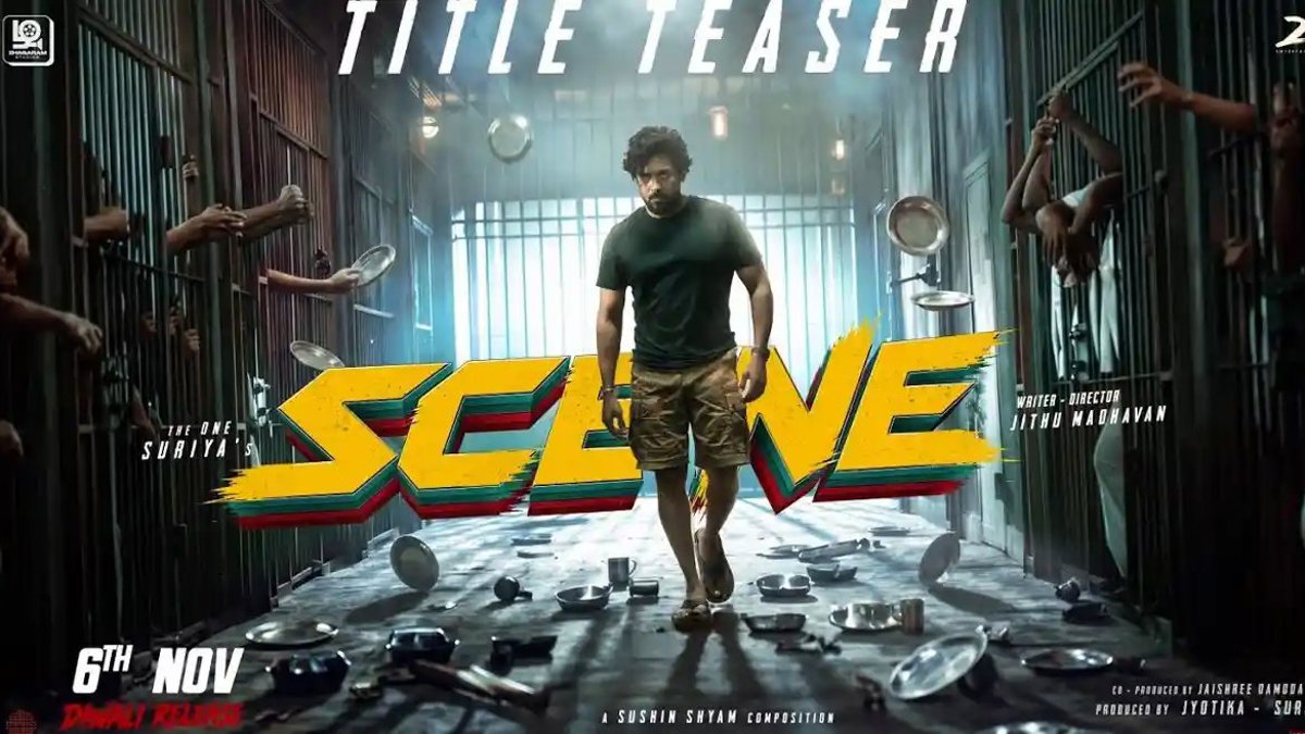 Suriya’s Scene Locks Diwali Release, Title Teaser Unveiled