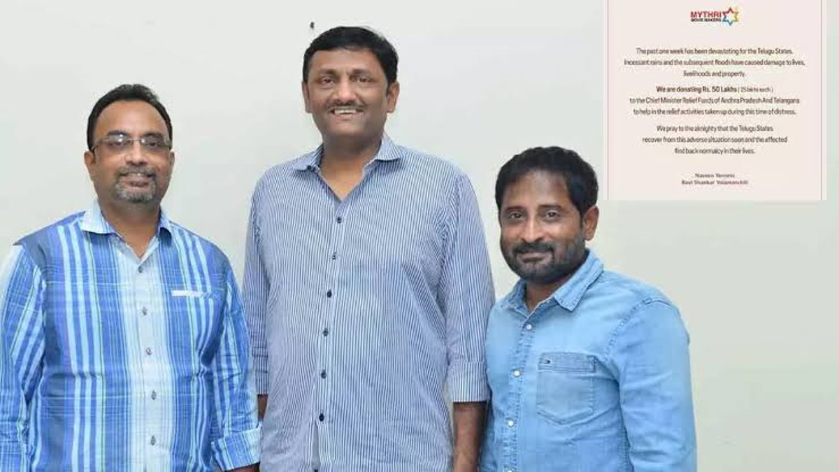 Mythri Movie Makers Rumoured to Enter Film Studio Business with 300-Acre Project