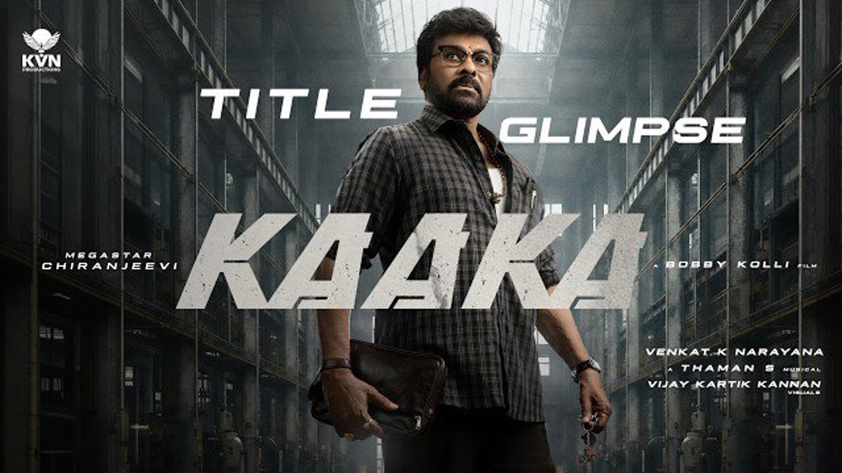 Chiranjeevi's Kaaka Nears Completion, Eyes Sankranthi 2027 Release