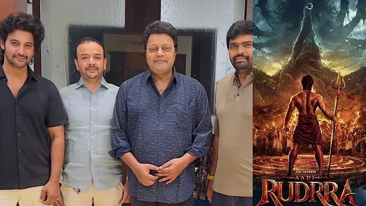 ఆది సాయికుమార్ 'ఆది రుద్ర' ప్రకటించబడింది: పాన్-ఇండియన్ డివైన్ మిస్టరీ థ్రిల్లర్