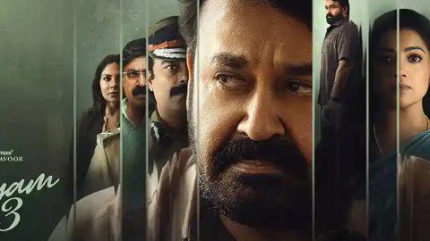 తెలుగు రాష్ట్రాల్లో తక్కువ బజ్తో విడుదలకు సిద్ధమైన మోహన్ లాల్ 'దృశ్యం 3'