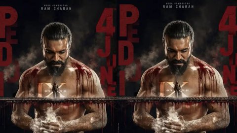 రామ్ చరణ్ 'పెద్ది' ఇంటెన్స్ కొత్త పోస్టర్ విడుదల, మాస్ ప్రేక్షకుల్లో మొదలైన సందడి