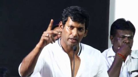 Vishal Expresses Displeasure Over CM Vijay's Ministerial Choice