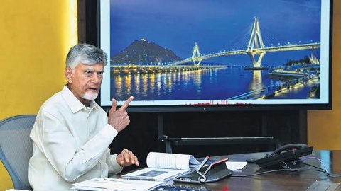 రాజకీయ నిరసనలపై కోచింగ్ సెంటర్లను హెచ్చరించిన చంద్రబాబు నాయుడు