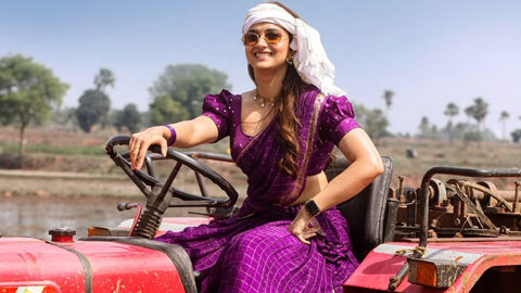 Keerthy Suresh Shines in January 12 Vidudala First Look Poster