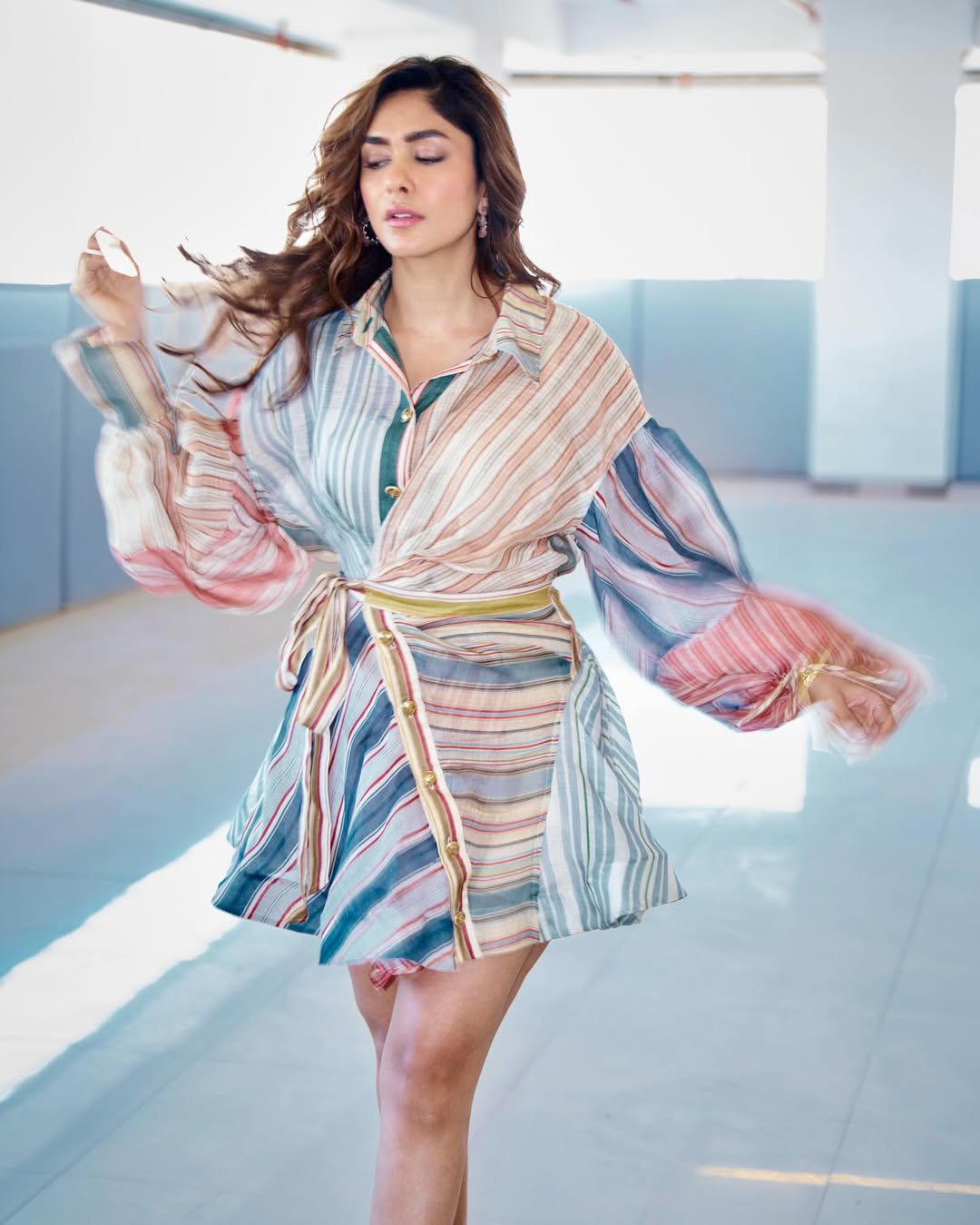 Mrunal Thakur: Stripes and Swirls - 3