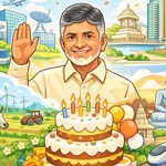 Celebrating Nara Chandrababu Naidu: Visionary Leader's Birthday Tribute