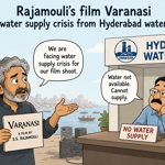 SS Rajamouli’s Varanasi Faces Water Crisis Amid Star-Studded Shoot